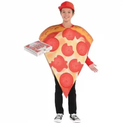 Promo 🌟 Amscan Kid’s Pizza 🧛 Halloween Costume, Standard ✔️