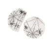 Promo 🧨 Xia Home Fashions 0.1 In. H X 16 In. W 💀 Halloween Spider Web Double Layer Placemats In White (Set Of 4) 👏 -Halloween-Decorations Sales unnamed file 1074