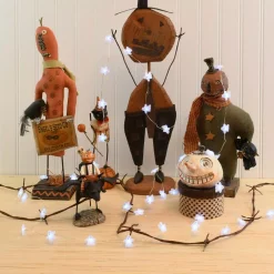 Promo 🔥 LUMABASE 8 Ft. 40-Lights Battery Operated LED Mini String Lights With 🎃 Halloween Ghost (Set Of 2) 👍 -Halloween-Decorations Sales unnamed file 1079