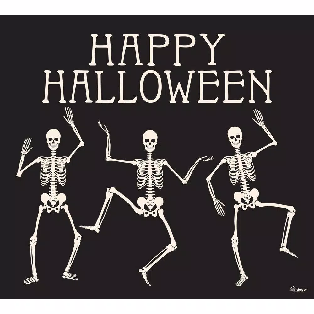 Deals 🔥 My Door Decor 7 Ft. X 8 Ft. Happy 🎃 Halloween Skeletons 🎃 Halloween Garage Door Decor Mural For Single Car Garage 🥰 3 Deals 🔥 My Door Decor 7 Ft. X 8 Ft. Happy 🎃 Halloween Skeletons 🎃 Halloween Garage Door Decor Mural For Single Car Garage 🥰
