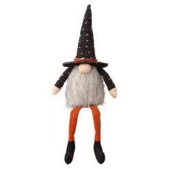 Best Pirce 🥰 Glitzhome 20 In. H 🎃 Halloween Fabric Gnome Sitter Decor 🤩