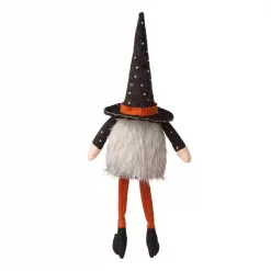 Best Pirce 🥰 Glitzhome 20 In. H 🎃 Halloween Fabric Gnome Sitter Decor 🤩 -Halloween-Decorations Sales unnamed file 1095