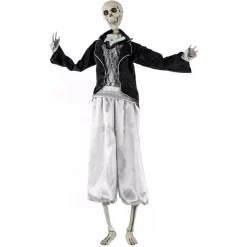 Coupon 🛒 Haunted Hill Farm 5 Ft. Animatronic Talking Skeleton Groom 💀 Halloween Prop ⌛ -Halloween-Decorations Sales unnamed file 1102