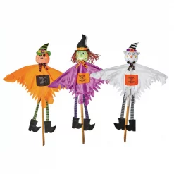 Coupon ❤️ Worth Imports 48 In. 🦇 Halloween Greeter On Stick (Set Of 3) 👍