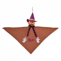 New 🤩 Amscan 24 In. 🎃 Halloween Small Jack-O’-Lantern Hanging Decoration (4-Pack) 😀