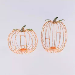 Best deal 🥰 Gerson 13.58 In. Assorted Pre-Lit Standing Pumpkins Decor (Set Of 2) ✨ -Halloween-Decorations Sales unnamed file 1146
