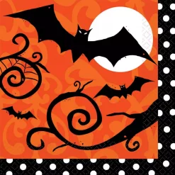 Best deal 👏 Amscan 6.5 In. X 6.5 In. X 🦇 Halloween Frightfully Fancy Lunch Napkin (36-Count, 3-Pack) 🎁