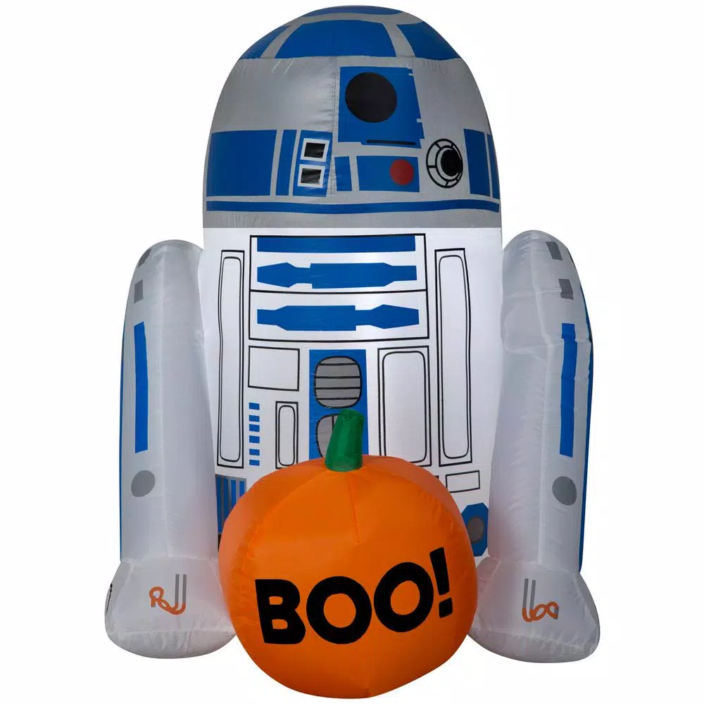 Best deal π Gemmy 3 Ft. H R2-D2 With Boo Pumpkin π€© 3 Best deal π Gemmy 3 Ft. H R2-D2 With Boo Pumpkin π€©