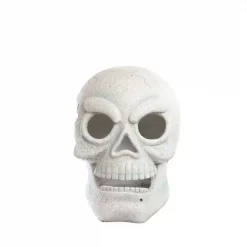 Cheap 🔔 Alpine Corporation 17 In. Skull With 2 Red LEDs And Motion Sensor – Battery Operated 🧨