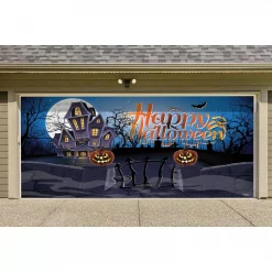Top 10 ✨ My Door Decor 7 Ft. X 16 Ft. Haunted Mansion Outdoor 🎃 Halloween Holiday Garage Door Decor Mural For Double Car Garage 🎉 -Halloween-Decorations Sales unnamed file 1188