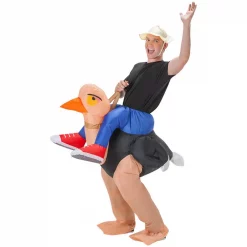 Best Pirce ๐ฅ Gemmy Adult Inflatable Ollie Ostrich Costume ๐