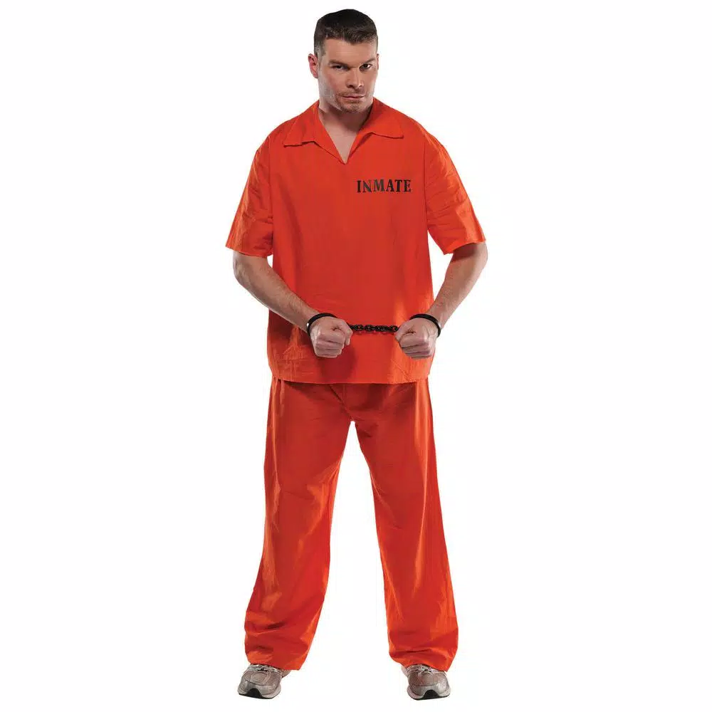 Brand new β Amscan Mens Prisoner π§ Halloween Costume Standard π 3 Brand new β Amscan Mens Prisoner π§ Halloween Costume Standard π