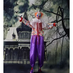 New 🔥 Haunted Hill Farm 5.5 Ft. Animatronic Scary Talking Clown 💀 Halloween Prop 🧨 -Halloween-Decorations Sales unnamed file 125