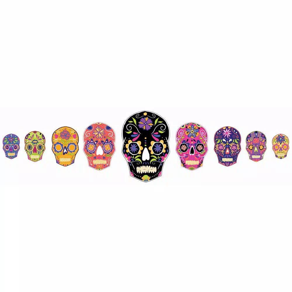 Cheap 🌟 WallPops 39 In. X 34.5 In. Skulls Large Wall Art Kit 🛒 3 Cheap 🌟 WallPops 39 In. X 34.5 In. Skulls Large Wall Art Kit 🛒