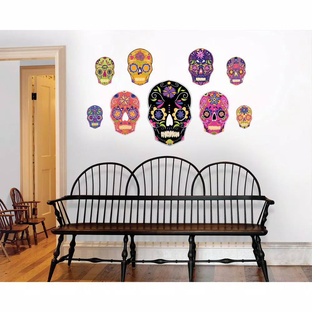 Cheap 🌟 WallPops 39 In. X 34.5 In. Skulls Large Wall Art Kit 🛒 4 Cheap 🌟 WallPops 39 In. X 34.5 In. Skulls Large Wall Art Kit 🛒 - Image 2