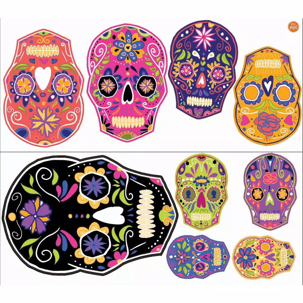Cheap 🌟 WallPops 39 In. X 34.5 In. Skulls Large Wall Art Kit 🛒 5 Cheap 🌟 WallPops 39 In. X 34.5 In. Skulls Large Wall Art Kit 🛒 - Image 3