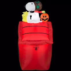 Best deal ๐งจ Gemmy 3.5 Ft. H. Red Baron ๐ Halloween Airblown Peanuts Lighted Snoopy ๐ Halloween Inflatable ๐