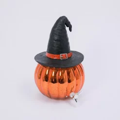 Top 10 π Gerson π Halloween 17 In. H Glass Pumpkin Beverage Dispenser With Hat π