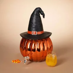 Top 10 👍 Gerson 💀 Halloween 17 In. H Glass Pumpkin Beverage Dispenser With Hat 🔔 -Halloween-Decorations Sales unnamed file 169