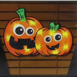 Promo 🎉 Northlight 11.5 In. Lighted Jack-O-Lantern Pumpkin Couple Window Silhouette 🔥 -Halloween-Decorations Sales unnamed file 181