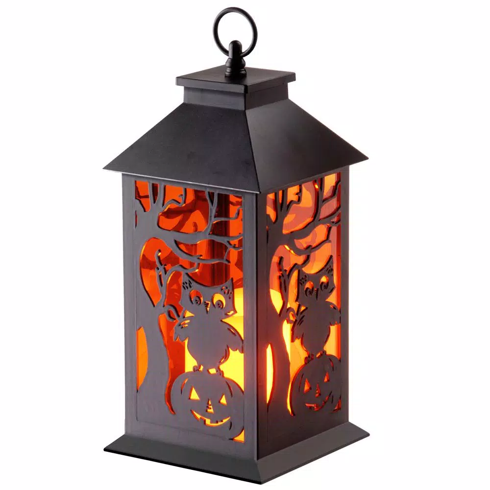 Outlet 🤩 National Tree Company 11.5 In. LED Owl And Pumpkin Lantern 🤩 3 Outlet 🤩 National Tree Company 11.5 In. LED Owl And Pumpkin Lantern 🤩