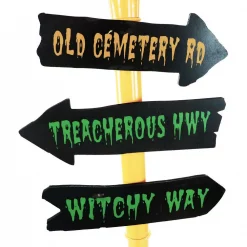 Cheapest ⌛ Haunted Hill Farm 71 In. Orange Jack-O-Lantern 🦇 Halloween Lamp Post With Animation And Spooky Music 😉 -Halloween-Decorations Sales unnamed file 2