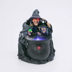 Cheap 🤩 Gerson 23 In. H Magnesium Electric Color Changing Illuminated Smoking Witches Cauldron 🧨