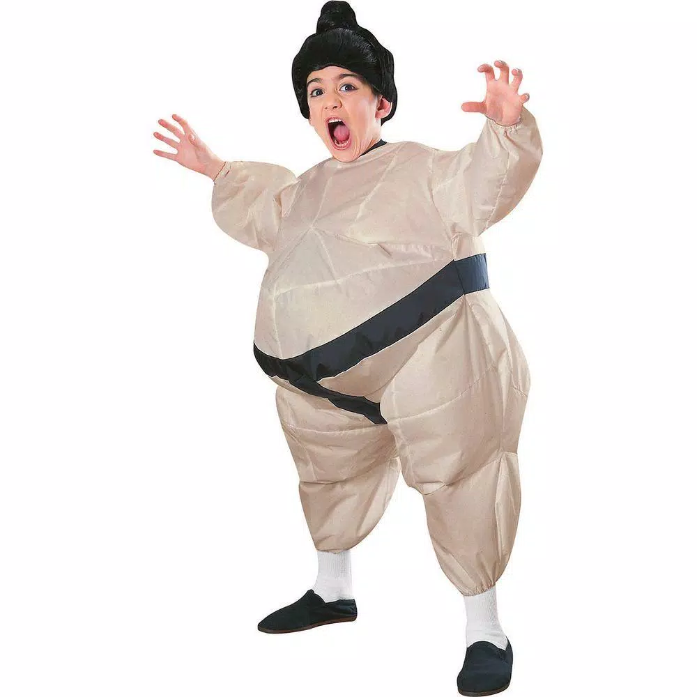 Hot Sale 🥰 Rubie's Costumes Rubie’s Costumes Inflatable Sumo Child Costume 💯 3 Hot Sale 🥰 Rubie's Costumes Rubie’s Costumes Inflatable Sumo Child Costume 💯