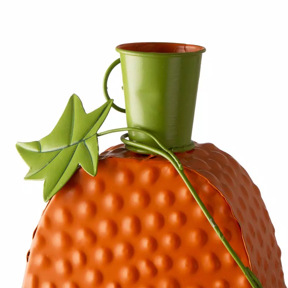 Promo ๐ Glitzhome 23.62 In. H ๐ฆ Halloween Metal Jack-O-Lantern With LED Pillar โญ 5 Promo ๐ Glitzhome 23.62 In. H ๐ฆ Halloween Metal Jack-O-Lantern With LED Pillar โญ - Image 3