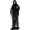 Hot Sale 😉 Haunted Hill Farm 5.5 Ft. Animatronic Grim Reaper 🦇 Halloween Prop 🔥