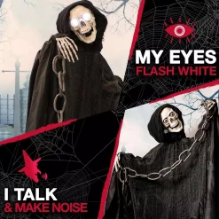 Best Sale ✨ Haunted Hill Farm 5 Ft. Animatronic Talking Skeleton 🦇 Halloween Prop ⌛ -Halloween-Decorations Sales unnamed file 334