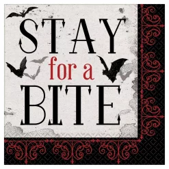 Best reviews of 💯 Amscan Dark Manor 🦇 Halloween Black Beverage Napkins (6-Pack) 🤩