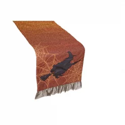 Best Pirce ๐ Xia Home Fashions 0.2 In. H X 13 In. W X 108 In. D ๐ง Halloween Witching Hour Table Runner ๐