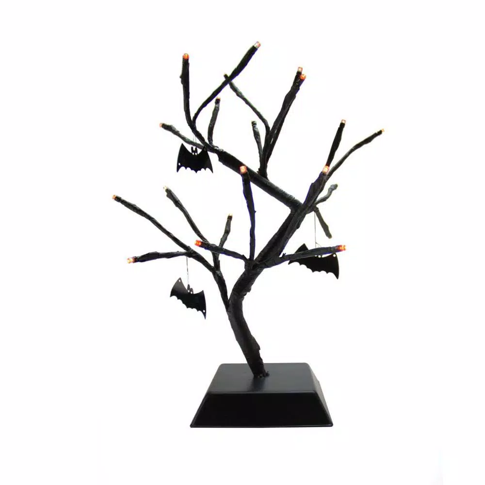 Outlet π Northlight 15 In. Pre-Lit Battery Operated Black Spooky π§ Halloween Table Top Tree With Bats β¨ 3 Outlet π Northlight 15 In. Pre-Lit Battery Operated Black Spooky π§ Halloween Table Top Tree With Bats β¨