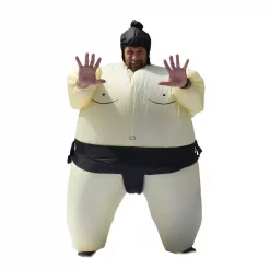 New 🛒 ALEKO 1-Size Fits All Unisex Sumo Wrestler Adult 🧛 Halloween Costume ✨