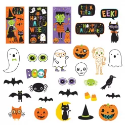 Outlet 😍 Amscan 65 In. 🧛 Halloween Friends Mega Value Pack Scene Setters Wall Decorating Kit 😍