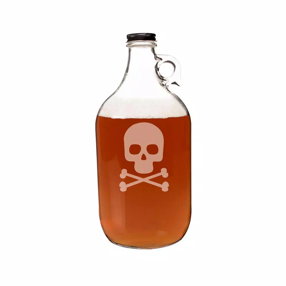 Top 10 ๐ Cathy's Concepts Cathyโs Concepts 10.44 In. Skull And Crossbones ๐ Halloween Craft Beer Growler ๐ 4 Top 10 ๐ Cathy's Concepts Cathyโs Concepts 10.44 In. Skull And Crossbones ๐ Halloween Craft Beer Growler ๐ - Image 2