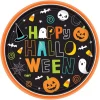 Best deal ✨ Amscan 10 In. X 10 In. Paper 🎃 Halloween Friends Round Plates 🧨
