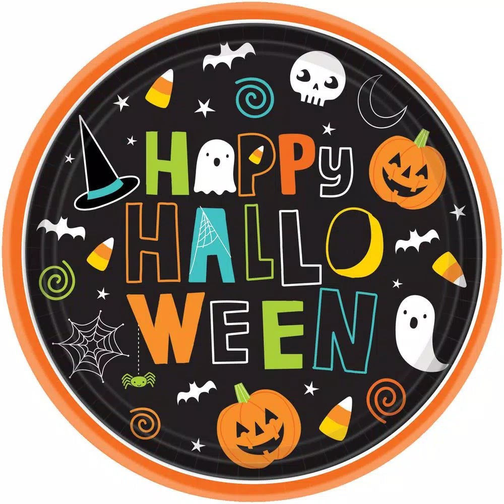 Best deal β¨ Amscan 10 In. X 10 In. Paper π Halloween Friends Round Plates 𧨠3 Best deal β¨ Amscan 10 In. X 10 In. Paper π Halloween Friends Round Plates π§¨