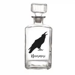 Cheap โจ Cathy's Concepts Cathyโs Concepts ๐ฆ Halloween Raven 9 In. H 34 Oz. ๐ฆ Halloween Glass Decanter โ๏ธ