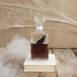 Cheap ✨ Cathy's Concepts Cathy’s Concepts 🦇 Halloween Raven 9 In. H 34 Oz. 🦇 Halloween Glass Decanter ✔️ -Halloween-Decorations Sales unnamed file 394