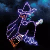 Outlet 💯 HOLIDYNAMICS HOLIDAY LIGHTING SOLUTIONS Holidynamics, 🧛 Halloween Yard Decoration 46 In. LED Flying Witch 🌟 -Halloween-Decorations Sales unnamed file 399