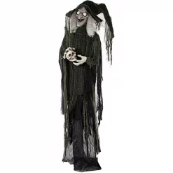Best deal 😍 Haunted Hill Farm 6 Ft. Animatronic Talking Witch 🦇 Halloween Prop 🎁 -Halloween-Decorations Sales unnamed file 416