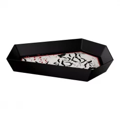 Best Pirce 🔥 Amscan 12.8 In. 🎃 Halloween Dark Manor Coffin Bowl (3-Pack) ⌛