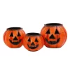 Wholesale 🎉 Gerson Assorted Metal Nested Jack-O-Lanterns With Handles (Set Of 3) 🛒