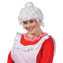 Promo ⭐ Amscan Mrs. Claus 🎅 Christmas Wig 🌟