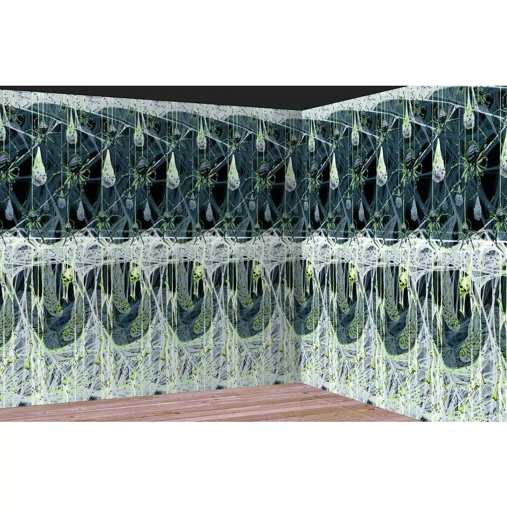 Promo β€οΈ Amscan 4 Ft. X 40 Ft. Spiderβs Lair Scene Setter π 4 Promo β€οΈ Amscan 4 Ft. X 40 Ft. Spiderβs Lair Scene Setter π - Image 2