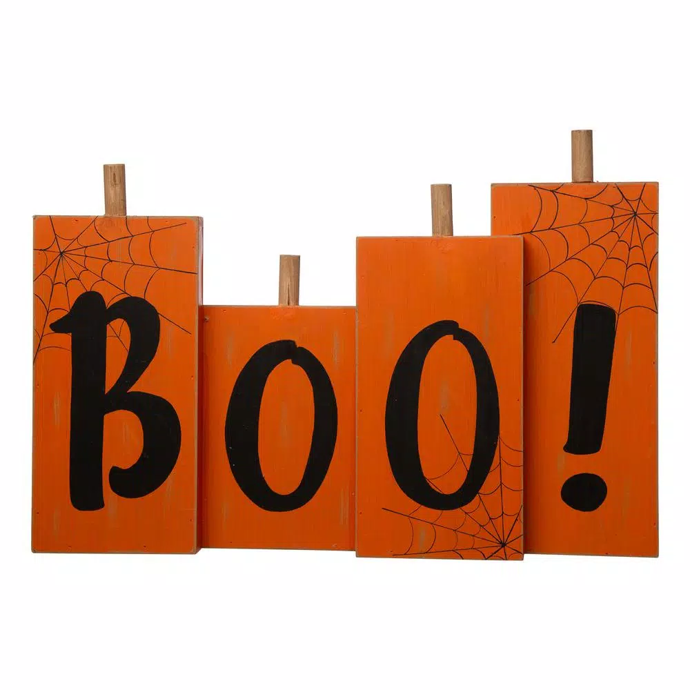 Coupon π Glitzhome 20 In. L π§ Halloween Wooden Boo Standing Decor π 3 Coupon π Glitzhome 20 In. L π§ Halloween Wooden Boo Standing Decor π