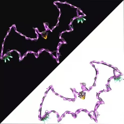 Buy 😉 Haunted Hill Farm Flying Bats Indoor/Outdoor LED 💀 Halloween Window Lights (Set Of 2) 🛒 -Halloween-Decorations Sales unnamed file 457
