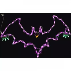 Buy 😉 Haunted Hill Farm Flying Bats Indoor/Outdoor LED 💀 Halloween Window Lights (Set Of 2) 🛒 -Halloween-Decorations Sales unnamed file 458
